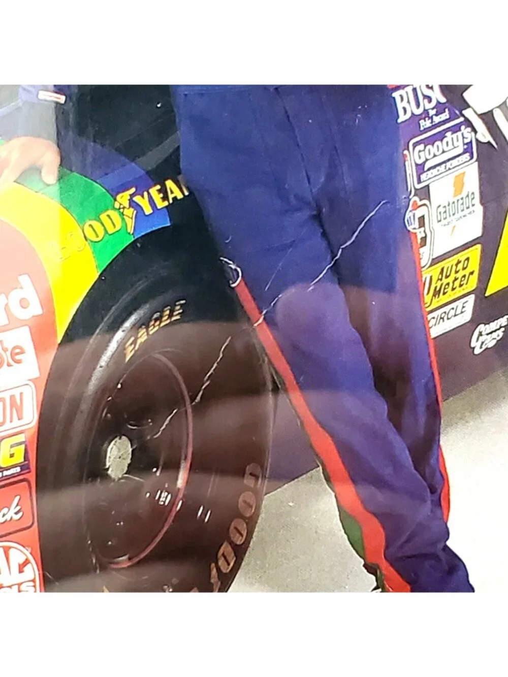 Jeff Gordon #24 DuPont Chevy Lumina ROOKIE YEAR 1994 Autographed Framed Picture - Picture 5 of 8